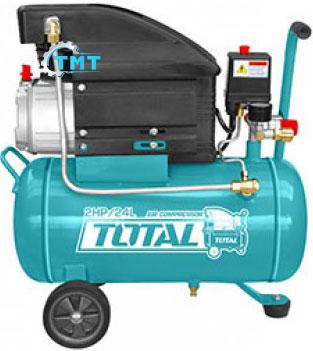 2.0hp Máy Nén Khí Dung Tích 24 Lít Total Tc12024 (tc120246t) 2.0HP Máy nén khí dung tích 24 lít Total TC12024 (TC120246T)
