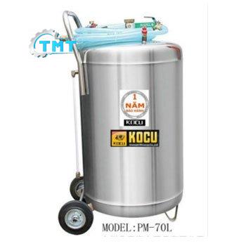 Bình bọt inox thấp KOKU INOX 70L