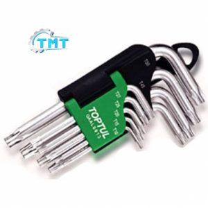 Bộ chìa lục giác đầu sao 9 món ngắn TOPTUL GAAL0913