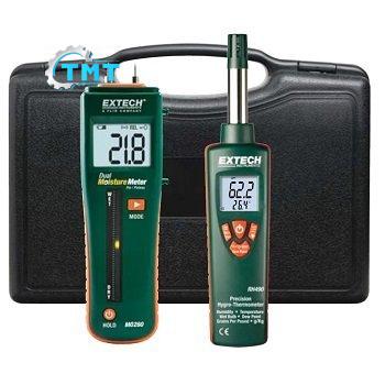 Bộ Dụng Cụ Kiểm Tra Độ Ẩm Extech Mo260 Rk Bộ Dụng Cụ Kiểm Tra Độ Ẩm Extech - MO260-RK