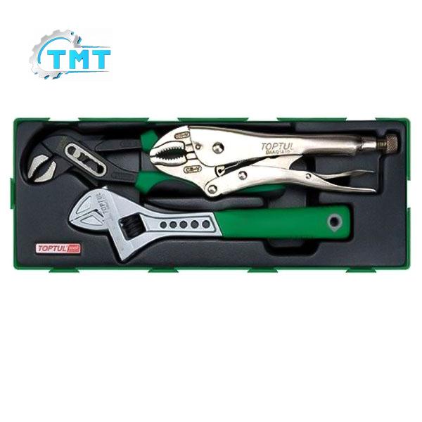 Bộ Kìm 3 Món Toptul Gta03150 Bộ kìm 3 món Toptul GTA03150