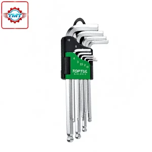 Bộ lục giác đầu bi 9 món Toptul GAAL0916