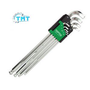 Bộ lục giác đầu bi 9 món TOPTUL GAAL0922
