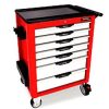 Bộ tủ dụng cụ 7ngăn màu đỏ 211 chi tiết Toptul GCAJ0063