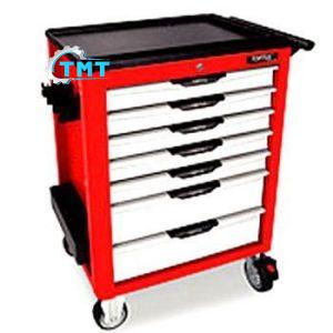 Bộ tủ dụng cụ 7ngăn màu đỏ 211 chi tiết Toptul GCAJ0063