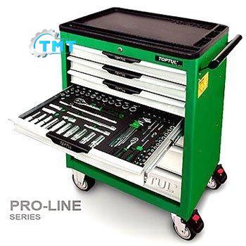 Bộ Tủ Dụng Cụ 7 Ngăn đỏ 261 Chi Tiết Toptul Gv 26102 Bộ tủ dụng cụ 7 ngăn đỏ 261 chi tiết Toptul GV-26102