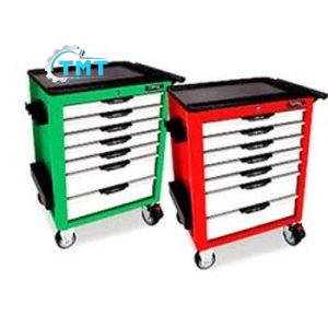 Bộ tủ dụng cụ 7 ngăn màu đỏ 157 chi tiết Toptul GCAJ0057
