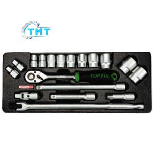 Bộ túyp lục giác 18 món Toptul GCAT1801