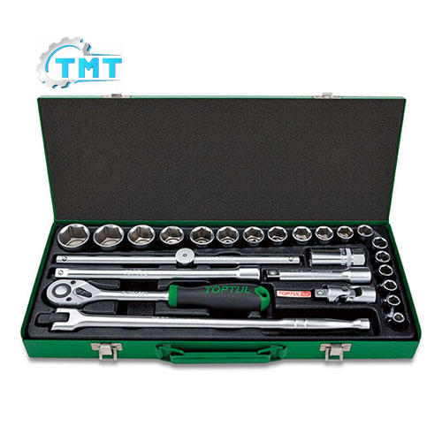 Bộ Tuýp Lục Giác 25 Món Toptul Gcad2509 1/2 Bộ tuýp lục giác 25 món TOPTUL GCAD2509 1/2