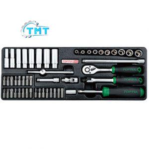 Bộ tuýp lục giác 50 chi tiết Toptul GCAT5003 1/4