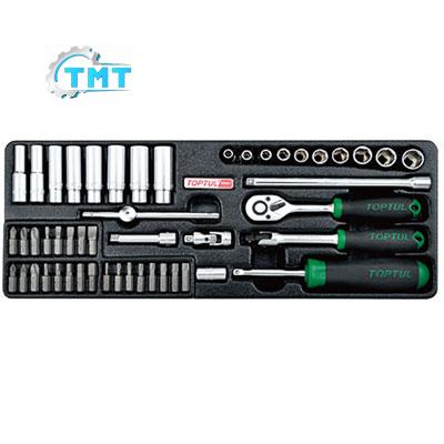 Bộ Tuýp Lục Giác 50 Chi Tiết Toptul Gcat5003 1/4 Bộ tuýp lục giác 50 chi tiết Toptul GCAT5003 1/4