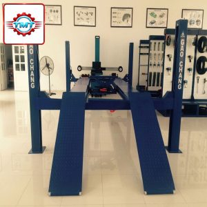 Cầu Nâng 4 Trụ Kiểm Tra Góc Lái 3D Cho Đời Mới GC-4.5F4