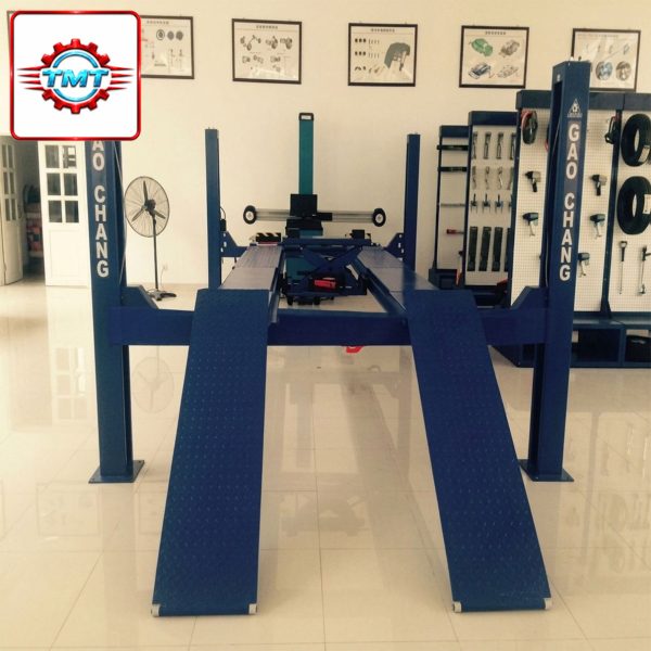 Cầu Nâng 4 Trụ Kiểm Tra Góc Lái 3D Cho Đời Mới GC-4.5F4 2 Cầu Nâng 4 Trụ Kiểm Tra Góc Lái 3D Cho Đời Mới GC-4.5F4