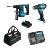 Makita Combo 1 – 2 Máy Khoan + Pin + Sạc + Túi Dụng Cụ 2 Makita Combo 1 – 2 Máy Khoan + Pin + Sạc + Túi Dụng Cụ
