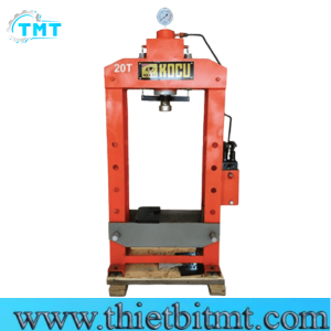 Máy ép thuỷ lực dùng tay 2 cấp độ có đồng hồ MSY-20T