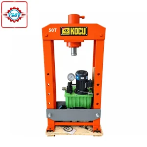 Máy ép thuỷ lực-dùng điện có đồng hồ 50 tấn DMY-50T