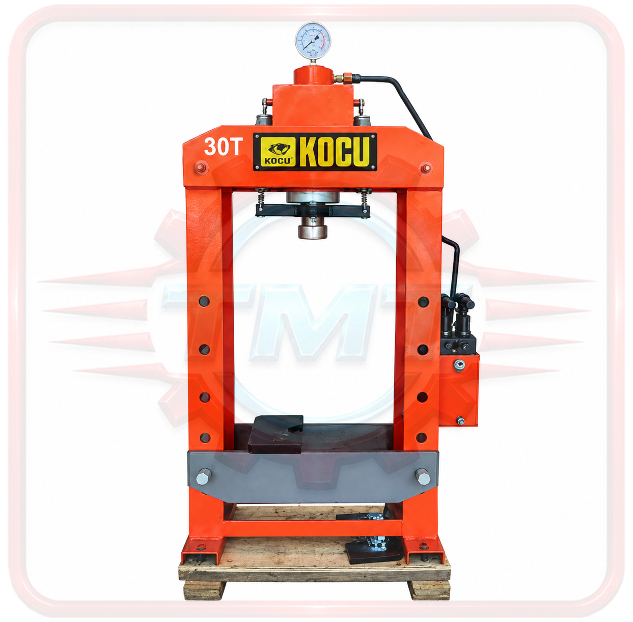 Máy ép thuỷ lực dùng tay 2 chức năng có đồng hồ MSY-100T 6 may ep thuy luc co dong ho msy 30t