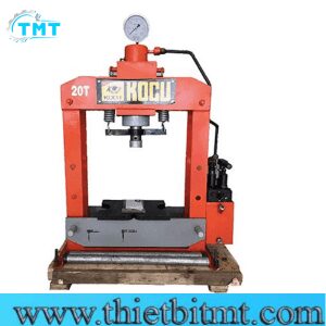 Máy ép thuỷ lực- dùng tay 2 cấp độ- có đồng hồ KOCU-20T