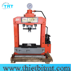 Máy ép thuỷ lực- dùng tay 2 cấp độ- có đồng hồ KOCU-20T