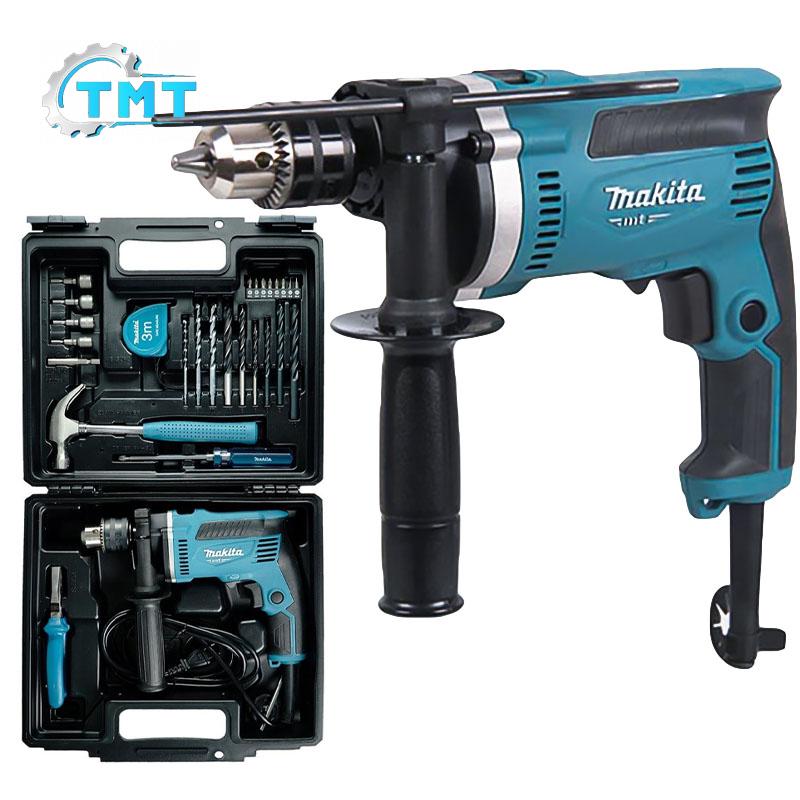 Máy Khoan Búa 26 Phụ Kiện Makita M8100kx2b 710w Máy khoan búa 26 phụ kiện Makita M8100KX2B 710W