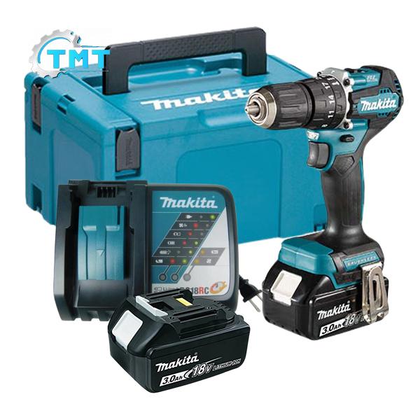 Máy Khoan động Lực Dùng Pin 18v Makita Dhp487rfj Máy khoan động lực dùng Pin 18V Makita DHP487RFJ