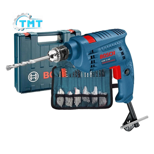 Máy Khoan Tường Bosch Gsb 10re (valy Nhựa, Bộ Mũi Khoan + đầu Vít) Máy khoan tường Bosch GSB 10RE (valy nhựa, bộ mũi khoan + đầu vít)