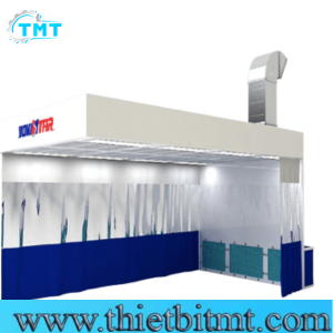 Phòng sơn nhanh loại hút âm sàn YS-PRP-G