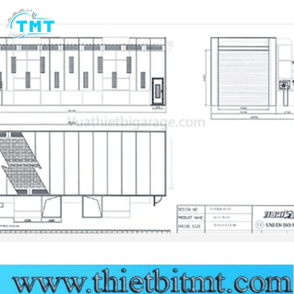 Phòng sơn ôto bus YS-TB15-Plus 1 Phòng sơn ôto bus YS-TB15-Plus