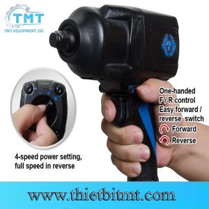 Súng vặn bulong dùng hơi vỏ composite 3/4 inch 1.491 N.m Kingtony 33681-100