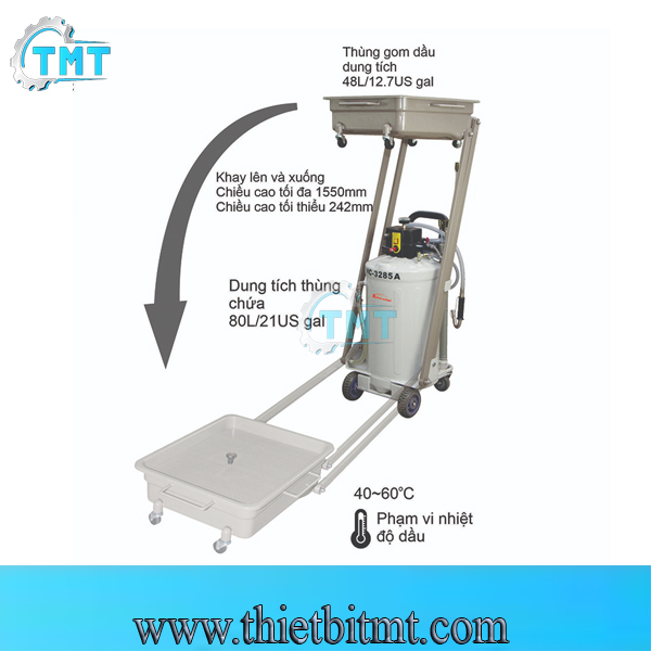 Thiết bị hứng hút nhớt (khay hứng nằm) HPMM HC-3285A