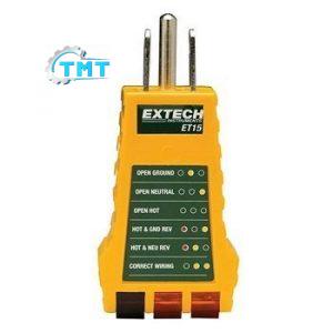 Thiết bị kiểm tra hệ thống dây điện  Extech - ET15