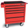 Tủ 5 ngăn có bánh xe di động-( Màu đỏ) Toptul TCAA0502