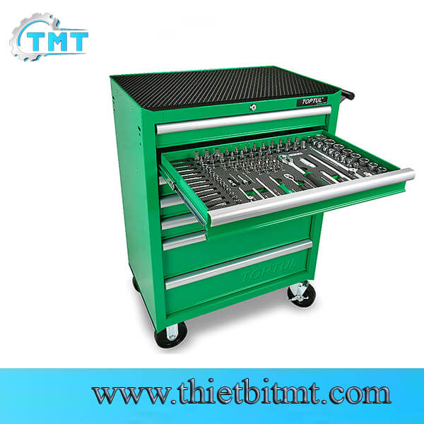 Tủ đồ nghề 7 ngăn 208 chi tiết Toptul GE-20820