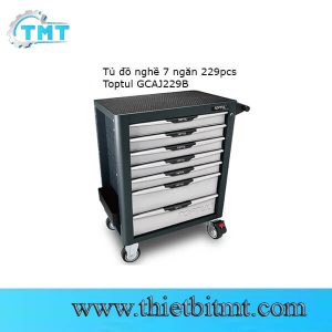 Tủ đồ nghề 7 ngăn 229pcs Toptul GCAJ229B