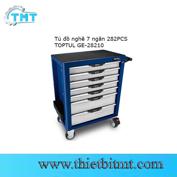 Tủ đồ nghề 7 ngăn 282 chi tiết Toptul GE-28210
