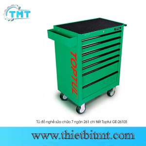 Tủ đồ nghề sửa chữa 7 ngăn 261 chi tiết Toptul GE-26105