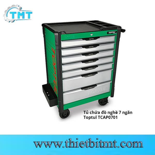 Tủ đồ nghề sửa chữa 7 ngăn Toptul TCAP0701