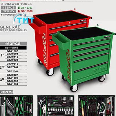 Tủ Dụng Cụ 5 Ngăn Màu đỏ Toptul Gt 16308 Tủ dụng cụ 5 ngăn màu đỏ Toptul GT-16308