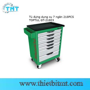 Tủ đựng đồ nghề 7 ngăn 218PCS Toptul GT-21803