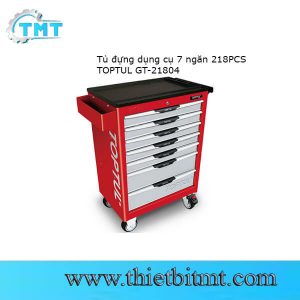 Tủ đựng đồ nghề 7 ngăn 218PCS Toptul GT-21804