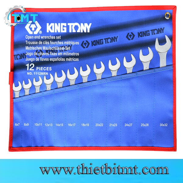 Bộ cờ lê 2 đầu miệng 12 6-32mm chi tiết Kingtony 1112MRN