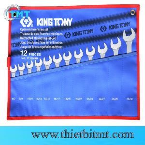 Bộ cờ lê 2 đầu miệng 12 6-32mm chi tiết Kingtony 1112MRN