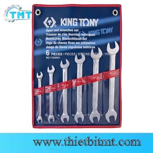 Bộ cờ lê hai đầu miệng 6 món KINGTONY 1106MR01