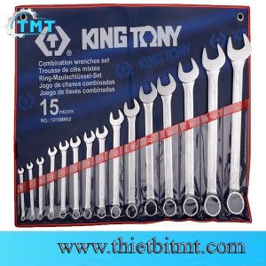 Bộ cờ lê vòng miệng 15 chi tiết 6-32mm Kingtony 1215MR02