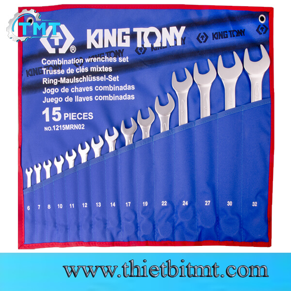 Bộ cờ lê vòng miệng 15 chi tiết 6-32mm Kingtony 1215MRN02