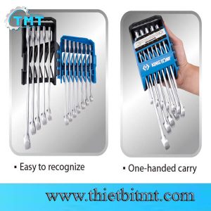 Bộ cờ lê vòng miệng tự động hệ mét 8-19mm 9 PCS Kingtony 12109MRS01