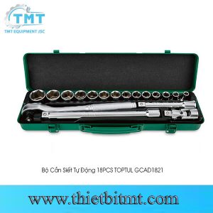 Bộ đồ nghề xách tay 18pcs Toptul GCAD1821