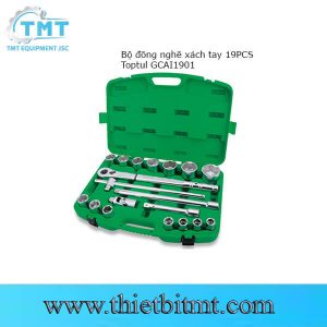 Bộ đồ nghề xách tay 19 chi tiết Toptul GCAI1901