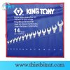 Bộ khóa vòng miệng 14 chi tiết Kingtony 1215MRN01