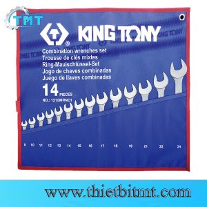 Bộ khóa vòng miệng 14 chi tiết Kingtony 1215MRN01
